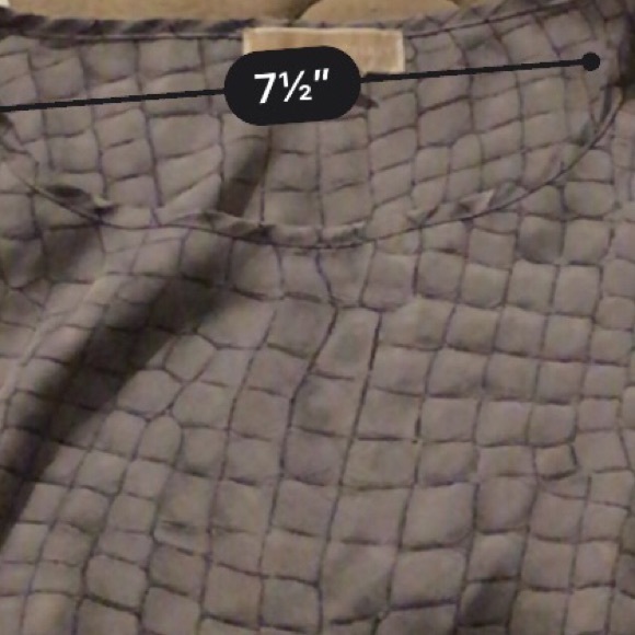 Michael kors blouse women's xl - Picture 7 of 8